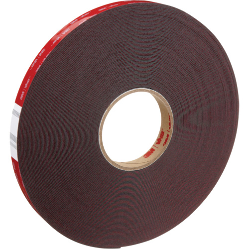 VHB Tape, 33 m (108') L x 18 mm (3/4") W, 45 mils, Acrylic Canadian Safety Group Inc.
