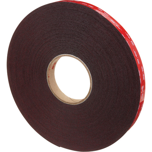 VHB Tape, 33 m (108') L x 18 mm (3/4") W, 45 mils, Acrylic Canadian Safety Group Inc.