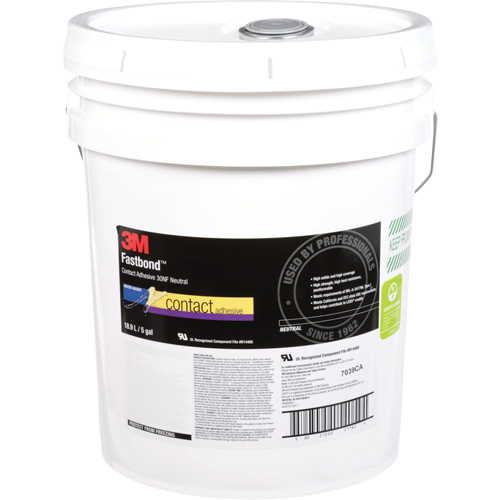 Adh&eacute;sif contact, Baril, 5 gal. Canadian Safety Group Inc.