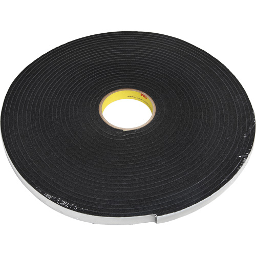 Double-Coated Foam Tape, 33 m (108') L x 12.7 mm (1/2") W, 62 mils, Polyethylene Canadian Safety Group Inc.