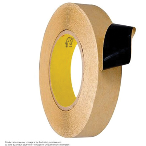 Double-Coated Tape, Tissue, 48 mm (2") W x 55 m (180') L, 4 mils Thick Canadian Safety Group Inc.