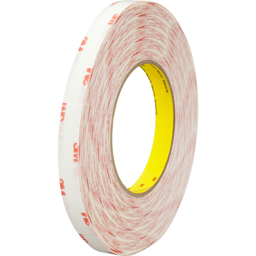 Ruban double face en textile 9456, 25,4 mm (1") x 66 m (216'), Transparent Canadian Safety Group Inc.