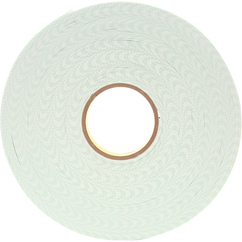 Double-Coated Urethane Foam Tape, 33 m (108') L x 25.4 mm (1") W, 62.5 mils, Urethane Canadian Safety Group Inc.