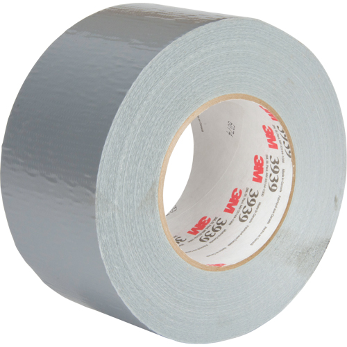 3939 Duct Tape, 9 mils, Silver, 72 mm (2-7/8") x 55 m (180') Canadian Safety Group Inc.