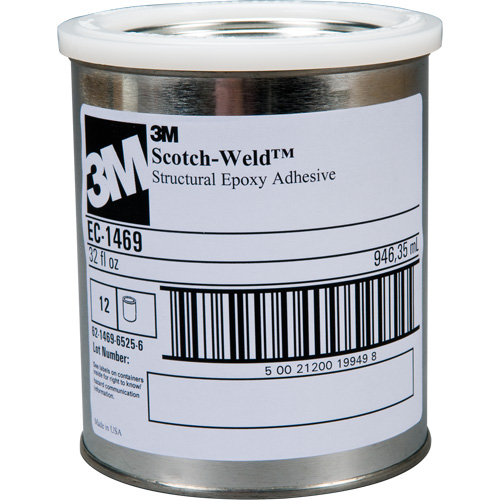 Scotch-Weld Adhesive, 0.94 L, Pail, One-Part, Off-White Canadian Safety Group Inc.