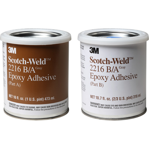 Scotch-Weld Adhesive, 32 fl. oz., Kit, Two-Part, Grey Canadian Safety Group Inc.