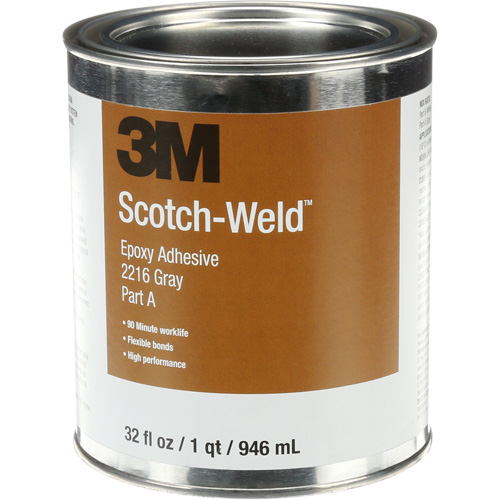 Scotch-Weld Adhesive, 32 fl. oz., Kit, Two-Part, Grey Canadian Safety Group Inc.