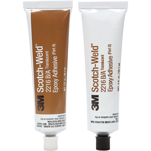 Scotch-Weld Adhesive, 2 fl. oz., Kit, Two-Part, Translucent Canadian Safety Group Inc.