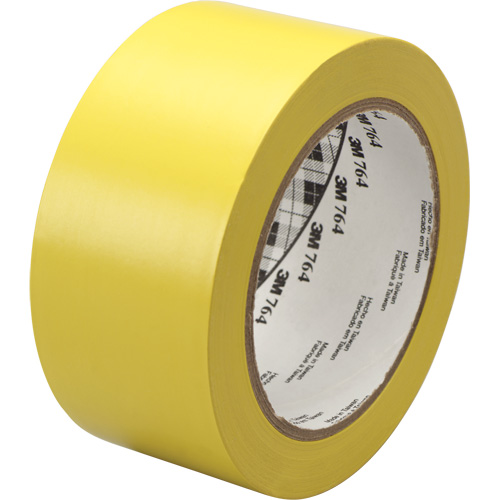 Ruban en vinyle pour travaux g&eacute;n&eacute;raux 764, 1245 mm (49") la x 32,9 m (108') lo, 5 mils, Jaune Canadian Safety Group Inc.