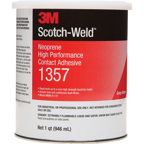 Neoprene High-Performance Contact Adhesive, Can, 32 fl. oz., Grey Canadian Safety Group Inc.