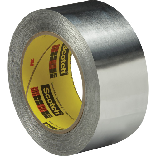 Feuille d'aluminium autocollante, &eacute;paisseur 2 mils, 51 mm (2") x 55 m (180') Canadian Safety Group Inc.