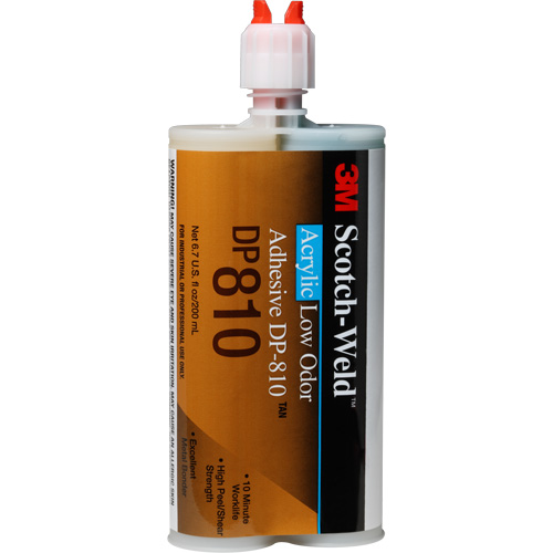 Scotch-Weld Low-Odor Acrylic Adhesive, Two-Part, Cartridge, 200 ml, Off-White Canadian Safety Group Inc.