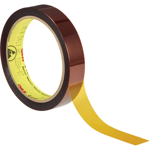 Low-Static Polyimide Film Tape  5419, 19 mm (3/4") x 33 m (108'), Brown Canadian Safety Group Inc.