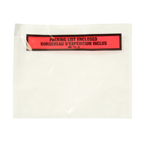 Packing List Envelope, 7" L x 5" W, Endloading Style Canadian Safety Group Inc.