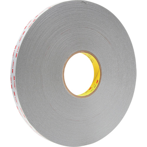 VHB Tape, 66 m (216') L x 12 mm (1/2") W, 25 mils, Acrylic Canadian Safety Group Inc.