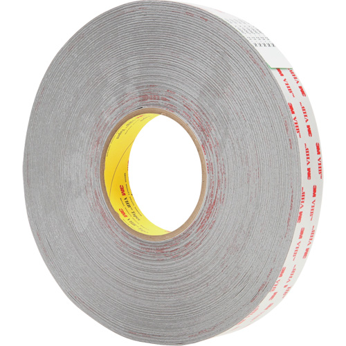VHB Tape, 66 m (216') L x 12 mm (1/2") W, 25 mils, Acrylic Canadian Safety Group Inc.