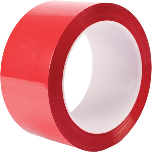 Polyester Film Tape, Polyester, 50.8 mm (2") W x 66 m (216') L, 1.9 mils Thick Canadian Safety Group Inc.