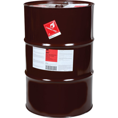 Adh&eacute;sive en nitrile haute performance pour caoutchouc et joint &eacute;tanche Scotch-Weld, Baril, Brun Canadian Safety Group Inc.