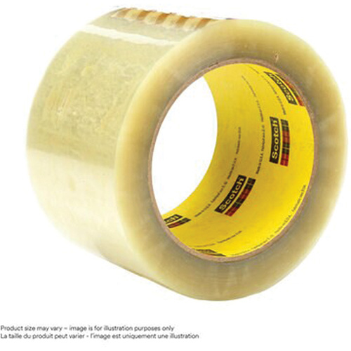 Ruban pour sceller les boîtes Scotch 355, Adh&eacute;sif Thermofusible, 3,15 mils, 36 mm (1-1/2") x 50 m (164') Canadian Safety Group Inc.