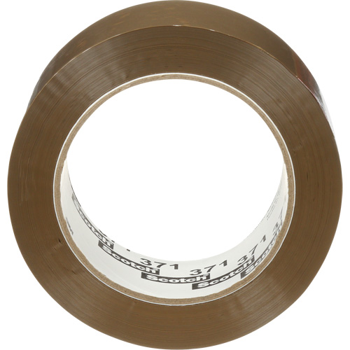 Scotch&reg; Box Sealing Tape 371, Hot Melt Adhesive, 1.9 mils, 48 mm (2") x 100 m (328') Canadian Safety Group Inc.