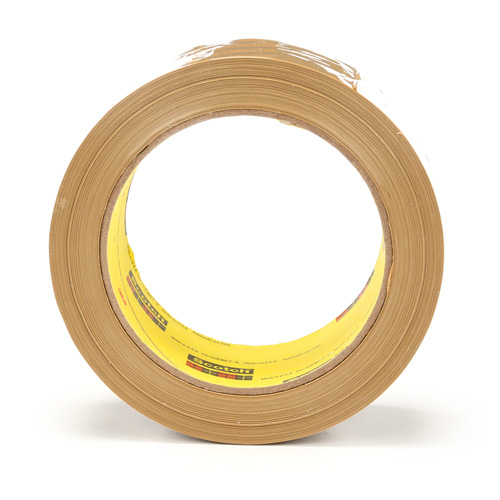 Ruban pour sceller les boîtes Scotch 375, Adh&eacute;sif Thermofusible, 3,1 mils, 48 mm (2") x 50 m (164') Canadian Safety Group Inc.