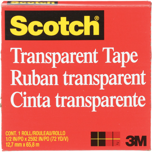 Ruban d'emballage de service l&eacute;ger Scotch Canadian Safety Group Inc.
