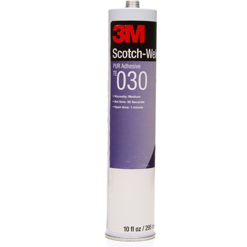 Adh&eacute;sif PUR Scotch-Weld, 10 oz, Cartouche, Transparent Canadian Safety Group Inc.