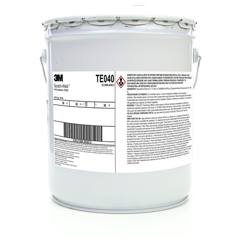 Adh&eacute;sif PUR Scotch-Weld, 5 gal., Seau, Transparent Canadian Safety Group Inc.