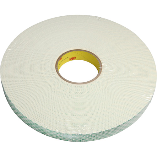 Foam Tape, 33 m (108') L x 25.4 mm (1") W, 1.5 mils, Urethane Canadian Safety Group Inc.