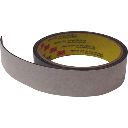 4726 Vinyl Foam Tape, 25.4 mm (1") W x 32.9 m (108') L, 62 mils, Black Canadian Safety Group Inc.