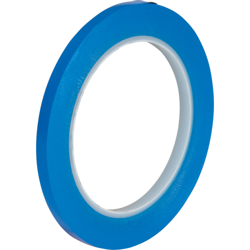 471 Vinyl Tape, 6 mm (1/4") W x 32.9 m (108') L, 5.3 mils, Blue Canadian Safety Group Inc.