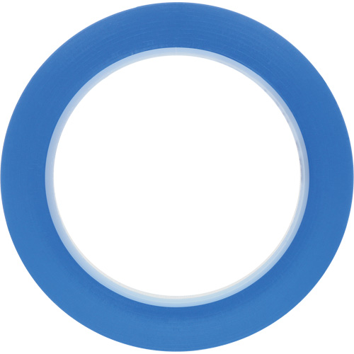 Ruban en vinyle 471, 6 mm (1/4") la x 32,9 m (108') lo, 5,2 mils, Bleu Canadian Safety Group Inc.