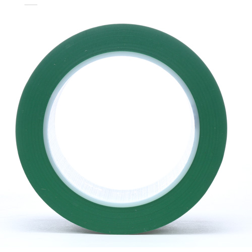 471 Vinyl Tape, 50.8 mm (2") W x 32.9 m (108') L, 5.2 mils, Green Canadian Safety Group Inc.