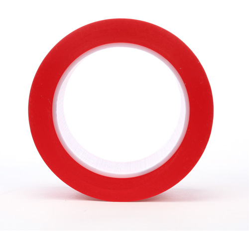 Ruban en vinyle 471, 50,8 mm (2") la x 32,9 m (108') lo, 5,2 mils, Rouge Canadian Safety Group Inc.