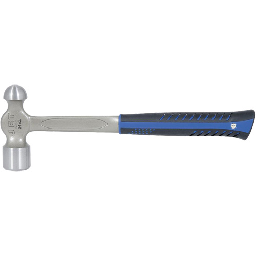 JSBP-24 Marteau &agrave; panne ronde tout en acier pour usage tr&egrave;s intensif, Poids de la t&ecirc;te 24 oz, Face Poli, Prise Acier plein Canadian Safety Group Inc.