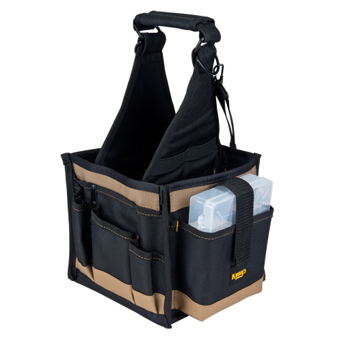Porte-outils, Toile, 25 pochettes, Noir Canadian Safety Group Inc.