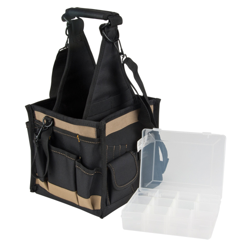 Porte-outils, Toile, 25 pochettes, Noir Canadian Safety Group Inc.