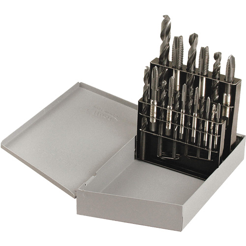 Drill & Plug Hand Tap Set, 18 Pieces Canadian Safety Group Inc.