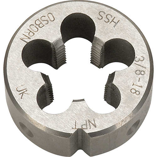 Pipe Die, 1/8"-27 Thread, High Speed Steel Canadian Safety Group Inc.