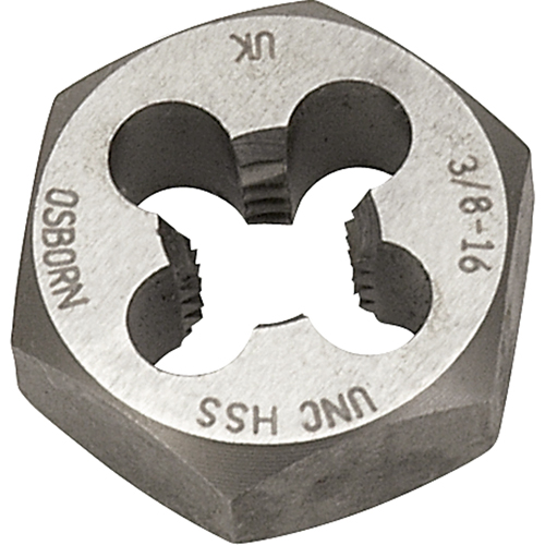 &eacute;crou-fili&egrave;re hexagonal, dia. 7/10", Filet de 1/4"-28, Acier rapide Canadian Safety Group Inc.