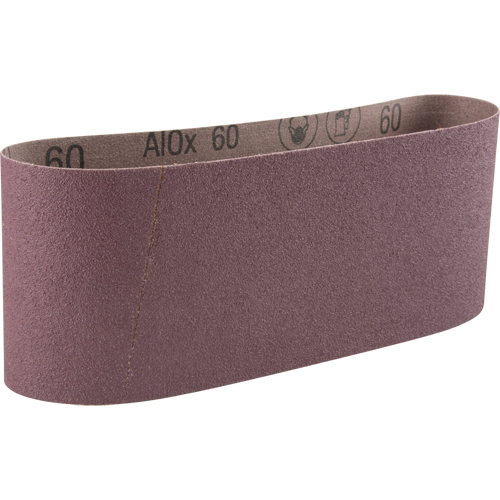 Courroie abrasive en toile 341D, 4" la x 24" lo, Oxyde d'aluminium, Grain 60 Canadian Safety Group Inc.