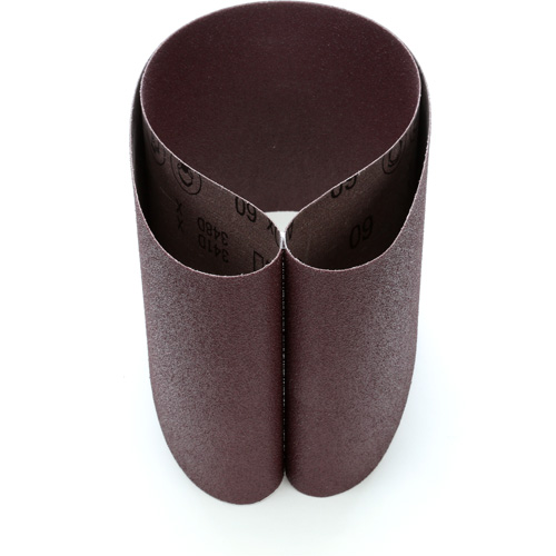 Courroie en textile 241D, 6" la x 48" lo, Oxyde d'aluminium, Grain 60 Canadian Safety Group Inc.