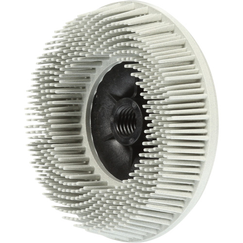 Disques radiaux bristle pour meuleuses angulaires Scotch-Brite, C&eacute;ramique, Grain 120, 4-1/2" dia. Canadian Safety Group Inc.