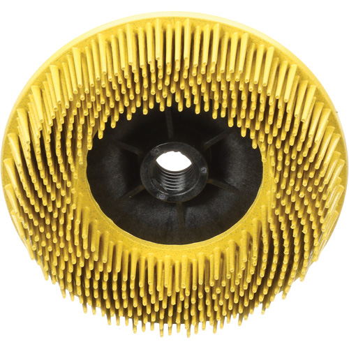 Disques radiaux bristle pour meuleuses angulaires Scotch-Brite, C&eacute;ramique, Grain 80, 4-1/2" dia. Canadian Safety Group Inc.