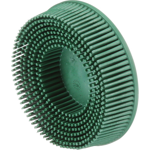 Scotch-Brite Roloc Bristle Discs, 50 Grit, 3" Dia. Canadian Safety Group Inc.