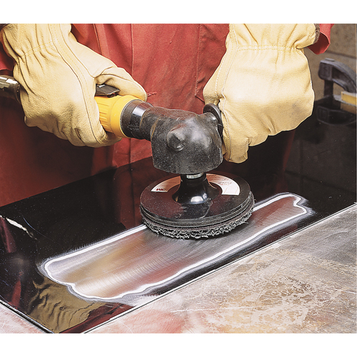 Homog&eacute;n&eacute;isation des surfaces - Disques de d&eacute;capage de rev&ecirc;tement Scotch-Brite, 4-1/2" dia., Grain Extra grossier Canadian Safety Group Inc.
