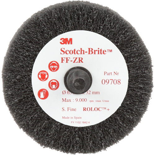 Scotch-Brite Cut & Polish Flap Brush, Aluminum Oxide, Fine Grit, 2-1/2" x 1-1/4" x 1/4" Canadian Safety Group Inc.