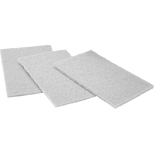 Tampons de nettoyage manuel Scotch-Brite No 7445, C&eacute;ramique, 6" x 9", Grain Nettoyage Canadian Safety Group Inc.