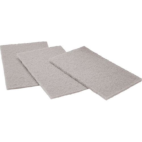 Tampons manuels Scotch-Brite, Carbure de silicium, 6" x 9", Grain Ultra fin Canadian Safety Group Inc.