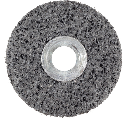 Roue unitaris&eacute; CS-UW Clean & Strip Scotch-Brite, 6" x 1", Arbre de 5/8", Grain de Extra grossier, Carbure de silicium Canadian Safety Group Inc.